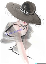 Ladies Day by Jax Barrett Fashion Illustrations